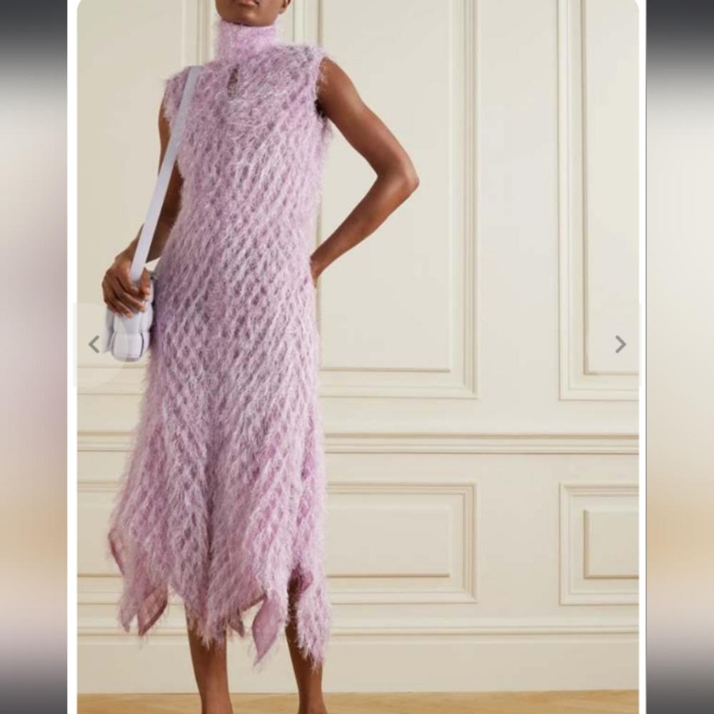 Thebe Magugu Tinsel Keyhole dress